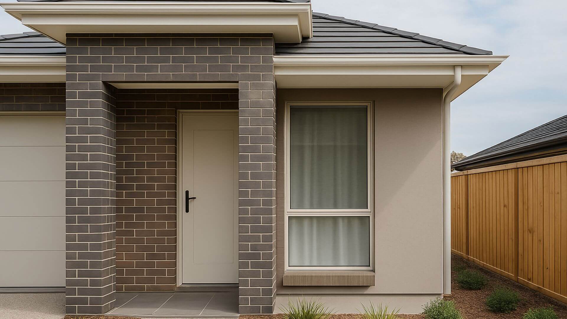 market rent concept shown through the exterior of a modern suburban residential property